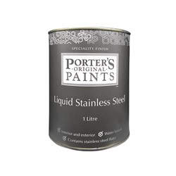Porter's Paints Liquid Stainless Steel 1L